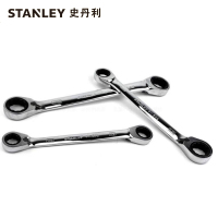 史丹利(STANLEY)英制双梅花双向棘轮快板91-594-1L-22规格9/16*5/8(单位:把)