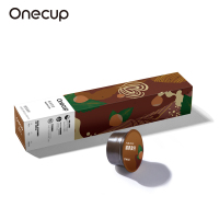 Onecup官方正品 榛果拿铁10杯装 牛奶口感丝滑醇香胶囊咖啡饮品