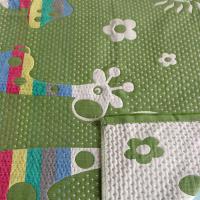 禧星缘 枕巾 绿色小鹿枕巾 纯棉枕巾 520*750mm