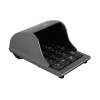 酷客(KUKE)2029防窥数字键盘密码键盘USB数字银行财务键盘 数字小键盘USB口