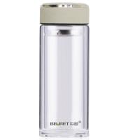 [苏宁自营]伯雷 YS-1809 雅士双层厚底玻璃杯 320ML(个)