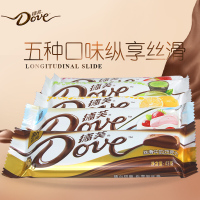 德芙 丝滑牛奶排块巧克力零食43g