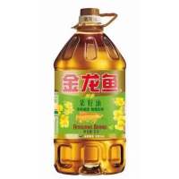 金龙鱼非转基因压榨特香菜籽油5L/桶