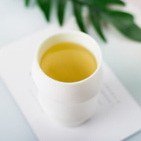 晓味窑 陶瓷水杯 家用单杯茶具竹韵杯 XWY-ZY