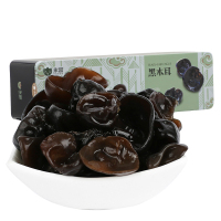 永富 有机铁盒黑木耳 SCP-10259 礼盒食用菌无根秋木耳美味干货 (1个起订)