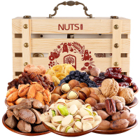 臻味 坚果干果礼盒 SCP-10207 零食大礼包环球尊礼2130g (个)