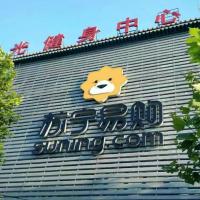 易购常规标准店H2000狮子标中英文横向组合