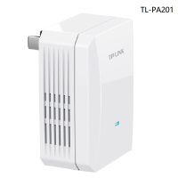 TP-LINK TL-PA201电力猫穿墙宝支持IPTV 搭配无线路由器使用 200M 单位:台 包装(1台装) 白色
