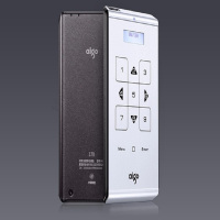 爱国者(aigo)2TB USB3.0 移动硬盘 M21 银色 触控式 自动休眠上锁 加密移动硬盘