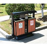 H 环泰 钢木分类垃圾桶 HT-GM6870 1000*360*1000 (10件起订)以实物为准