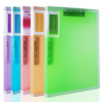 广博A4双强力夹A4-12