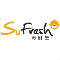 苏鲜生+狮子标+sufvcsh 平板发光字+黑白版字欧邦标识