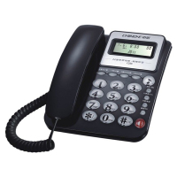 中诺C228电话机家用办公商务固定座机 黑色