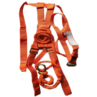 J 3M 单挂点集成式全身安全带配有2m単叉缓冲系带和1个脚手架挂钩(条)