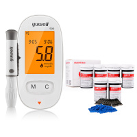 鱼跃(YUWELL)血糖仪 家用智能免调码590 血糖仪器(1+150)