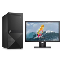 戴尔 I3-8100 4G内存 1T硬盘 集成显卡 win10系统 +21.5英寸显示屏 4年整机上门保修