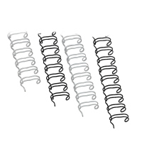 优玛仕(U-MACH) 12.7mm 34孔装订铁圈 (两色可选) 100支/盒