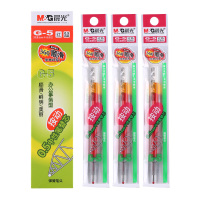 晨光(M&G) 中性笔替芯G-5 红色0.5mm 中性笔芯签字笔水笔替芯 20支/盒