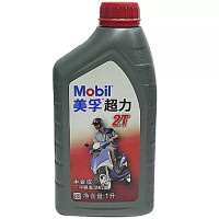 美孚（Mobil）半合成摩托车机油 润滑油 美孚 超力2T 二冲程机油