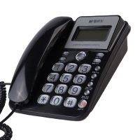 晨光(M&G)按键电话机有线坐式固定电话机座机家用办公坐机AEQ96754 黑色