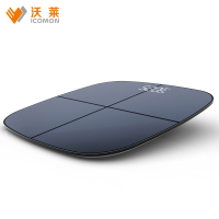 沃莱(ICOMON) 魔境G3 超薄充电款智能体脂秤 电子秤 体重秤