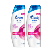 海飞丝 去屑洗发露丝质柔滑型 200毫升×2
