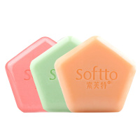 索芙特(SOFTTO) 保湿润肤皂 美肤皂100g (芦荟、木瓜、红石榴)
