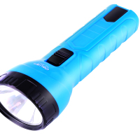 得力 3663 手电筒 LED充电手电筒 可循环充电 办公家用文具