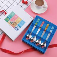 华典世通（HDST）四季平安系列 不锈钢勺子礼盒套装 四件套（勺子） SJ-1904