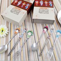 华典世通(HDST)忆国粹京剧人物筷子叉子勺子三件组(文韬/武略) LP-1317