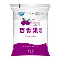 祁牧 冰川牧场百香果酸奶 1×12×200g 新鲜营养