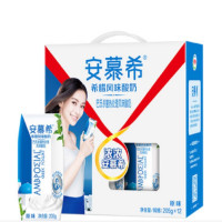 蒙牛 纯甄 常温风味酸牛奶 燕麦+黄桃 200g*10