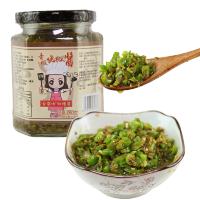 爱蜀味 拌饭酱青椒烧椒酱 四川农家超辣剁椒虎皮青椒酱 辣椒酱260g