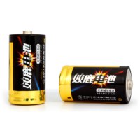 双鹿2号碱性电池 适用于收音机/遥控器/玩具/手电筒等 LR14-2粒卡装