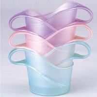 茶花纸杯托防烫塑料杯托 6支装