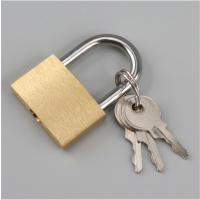 毕加索(PICASSO) 0053 杰堡 铜挂锁抽屉锁旅行箱包锁 防水防锈柜门锁30mm