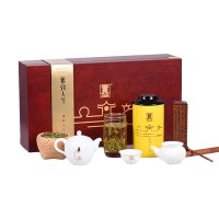 贡牌明前精品级西湖龙井绿茶叶礼盒100g 狮峰龙井村产区头采