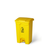 白云 BAIYUN AF07317-GREY 方形脚踏式垃圾桶 1个