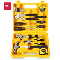 得力(deli)16件套多功能组合工具箱/工具套装 3701