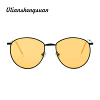 Vlianshengsuan墨镜太阳镜男女韩版潮圆脸墨镜潮流防紫外线大脸眼