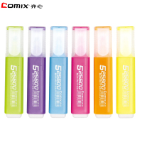 齐心 DF HP908 醒目荧光笔5.0mm 10支/盒