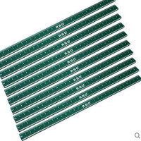 金穗慧采 彩色硬磁条条形长条白板磁铁强力磁条贴带刻度尺磁力贴压条黑板教学教具吸铁石磁性小棒吸条 单位:个