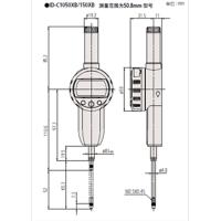三丰 Mitutoyo ID-C1050XB 三丰 ABSOLUTE数显指示表(带耳后盖、平型后盖) ID-C1050X