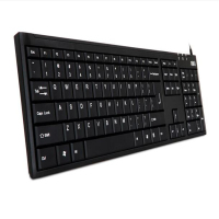 得力(deli) 3712有线usb键盘电脑键盘有线键盘计算机键盘 办公用品