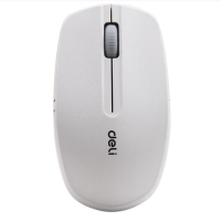 得力(deli) 办公无线静音鼠标 游戏鼠标 3738白色