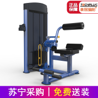 美国瑜阳TECHPLUS商用坐式背腹肌训练器LF711健身器材(主要锻炼腹肌、背肌等)免费送装
