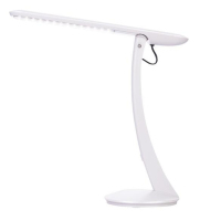 得力(deli)3675台灯 LED节能台灯/办公学习文具护眼台灯 白色