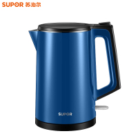 苏泊尔(SUPOR)电水壶1.7L大容量自动断电 一体机身 无缝内胆 保温防烫 家用不锈钢内胆烧水壶SW-17T58A