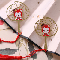 阿狸什锦窗书签-寿桃