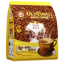 原装进口马来西亚OldTown旧街场二合一白咖啡15条袋装